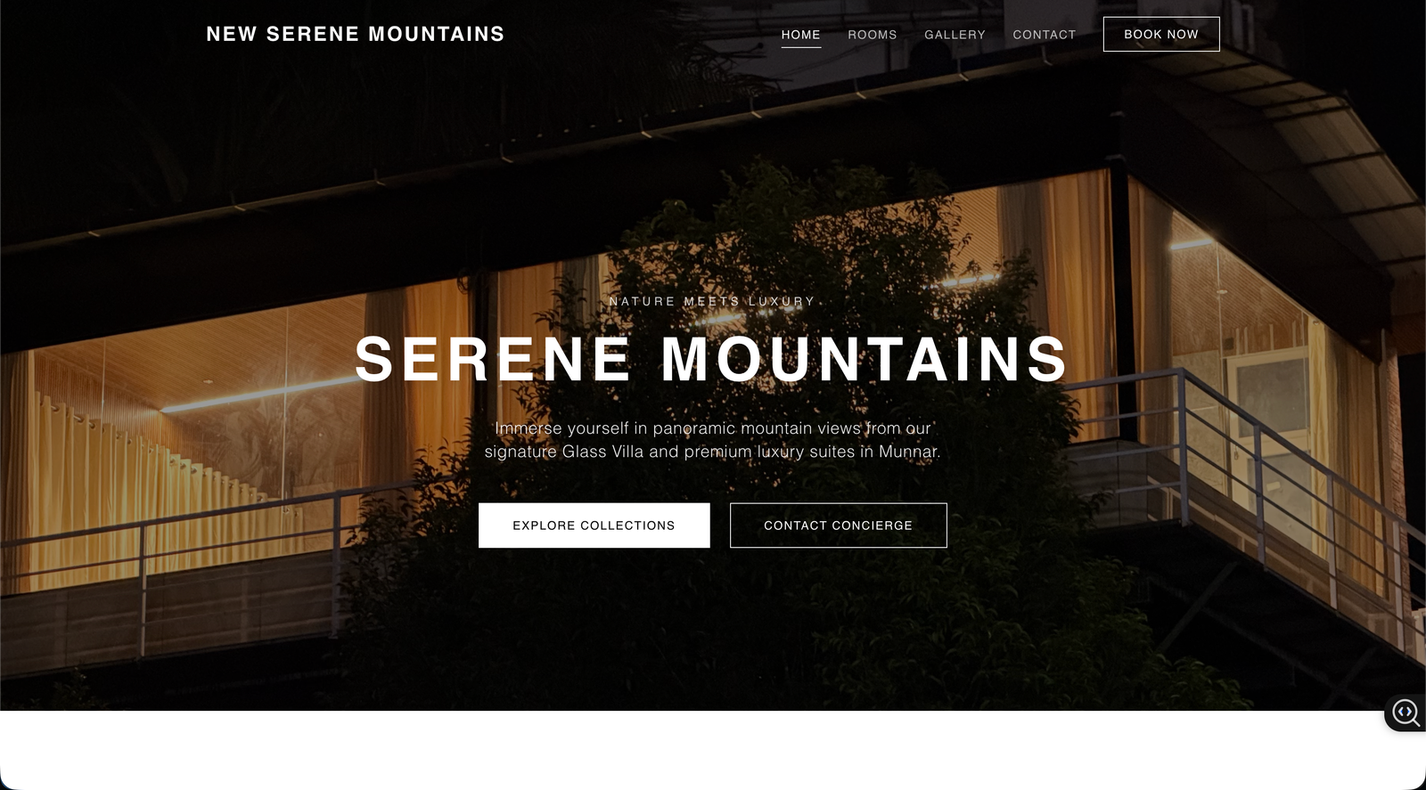 New Serene Mountain Resort